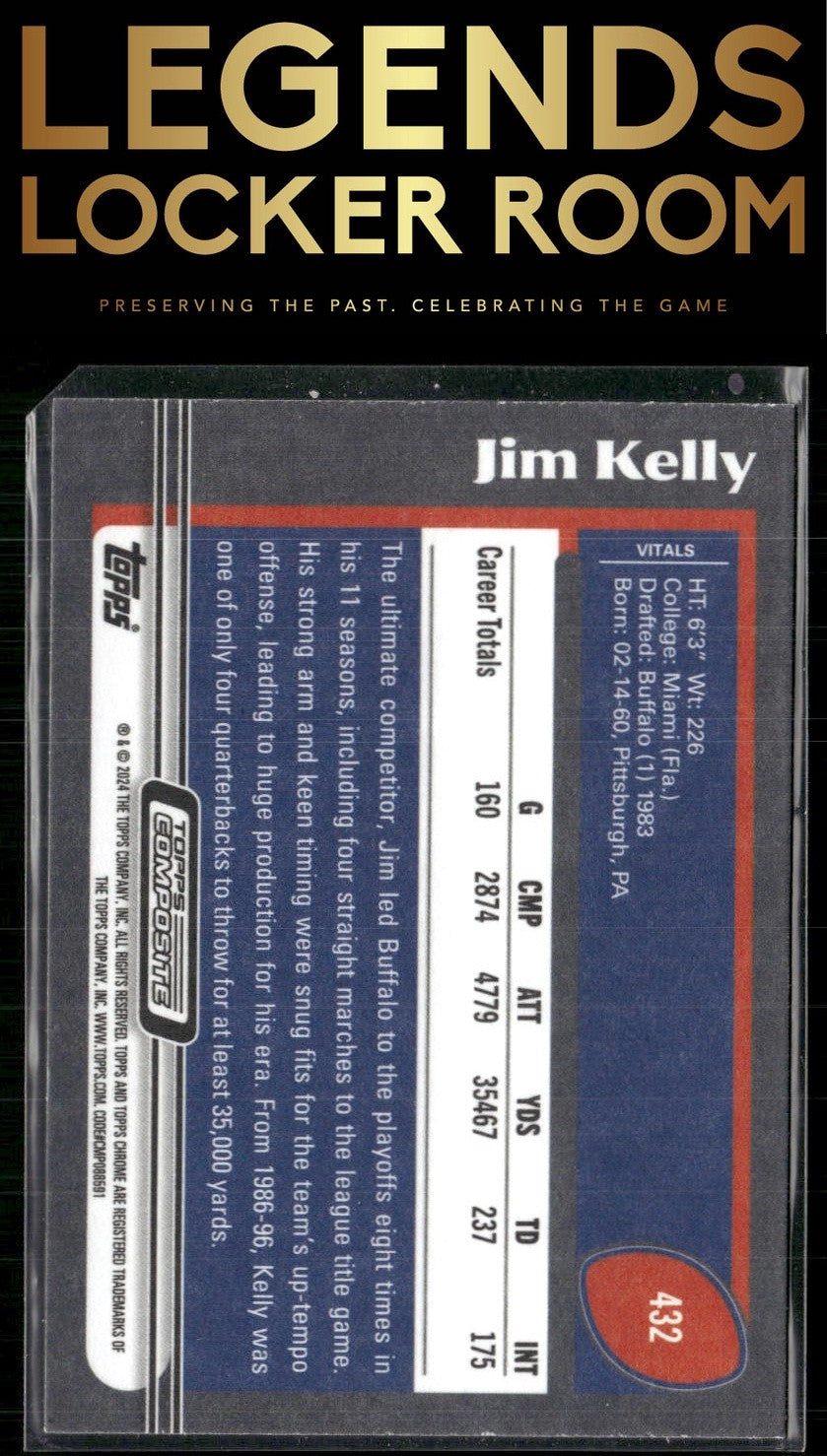 2023 Topps Composite #432 Jim Kelly
