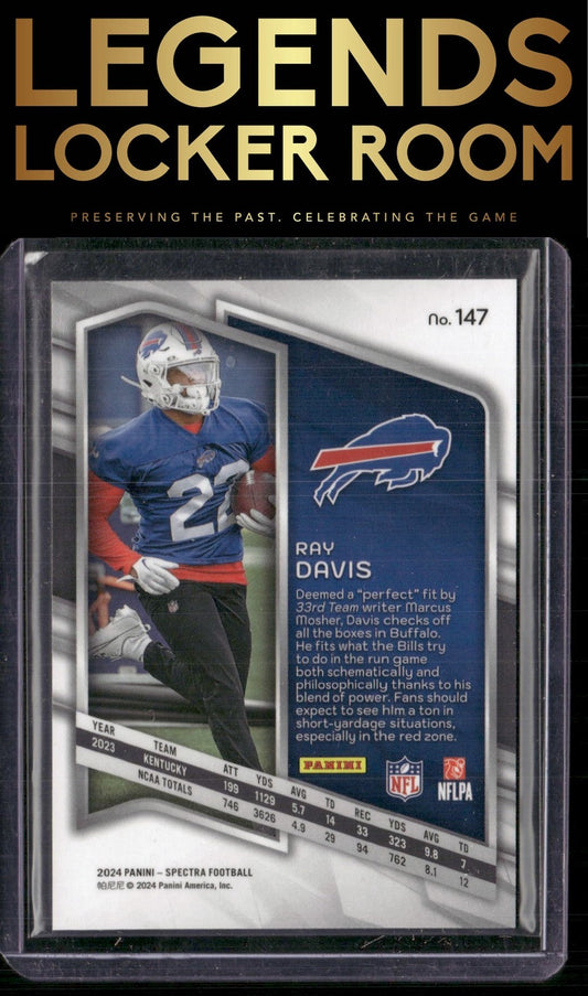 2024 Panini Spectra #147 Ray Davis