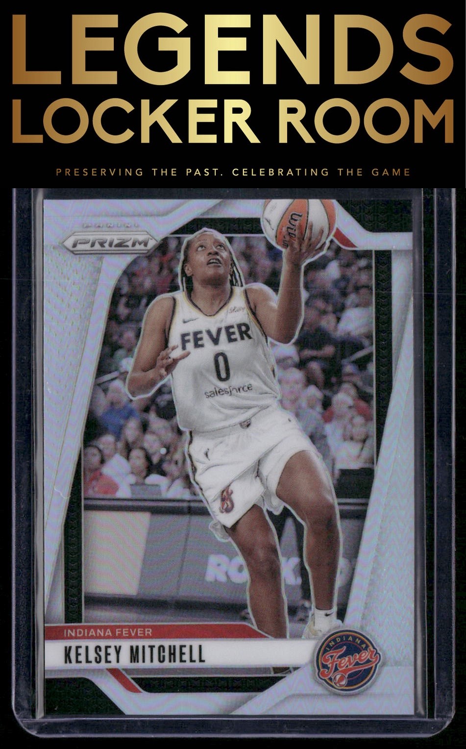 2024 Panini Prizm WNBA #64 Kelsey Mitchell Silver Prizms