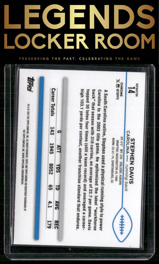 2024 Topps Chrome #14 Stephen Davis Refractor