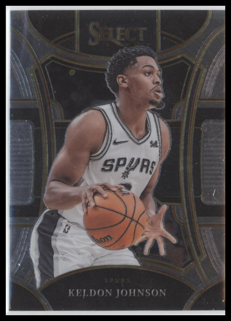 2023-24 Panini Select #340 Keldon Johnson