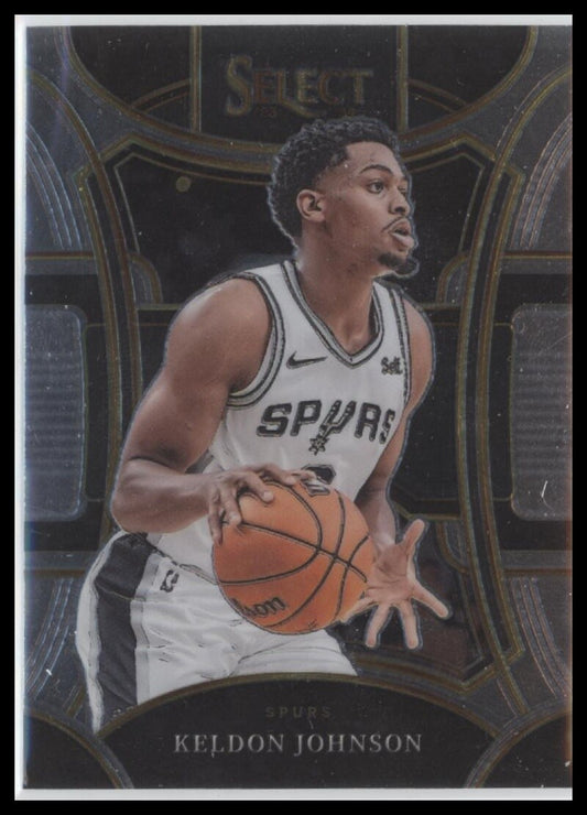 2023-24 Panini Select #340 Keldon Johnson