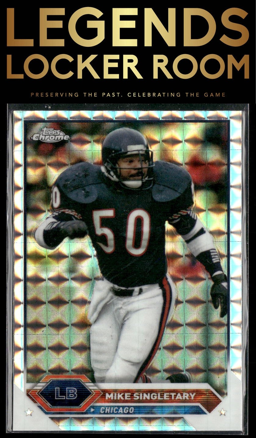2023 Topps Composite #25 Mike Singletary Topps Chrome Geometric