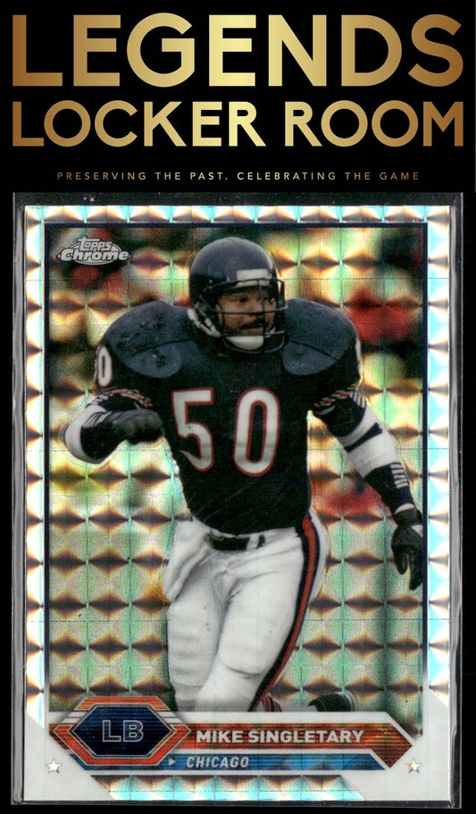 2023 Topps Composite #25 Mike Singletary Topps Chrome Geometric
