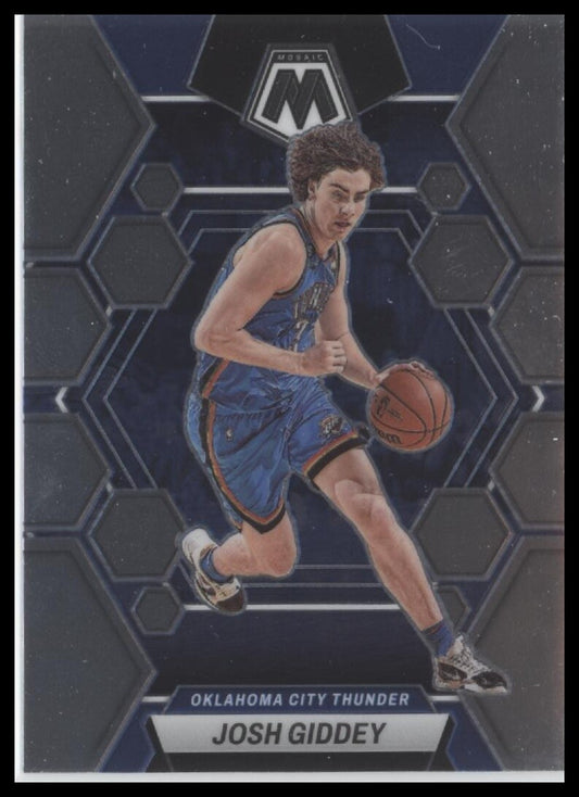 2022-23 Panini Mosaic #129 Josh Giddey