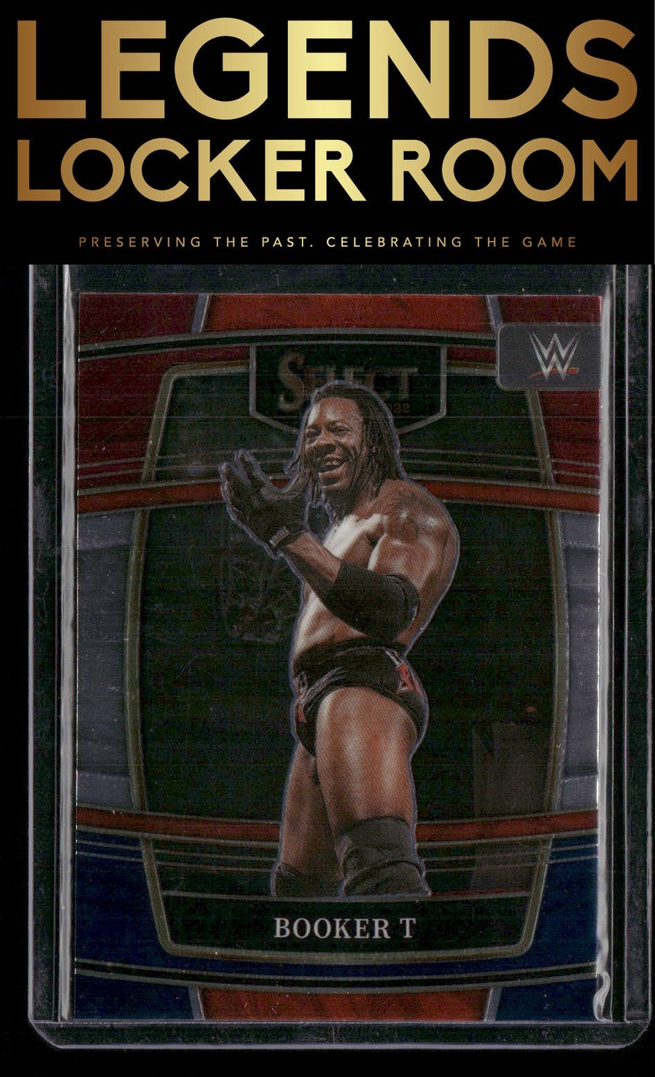 2022 Panini Select WWE #93 Booker T