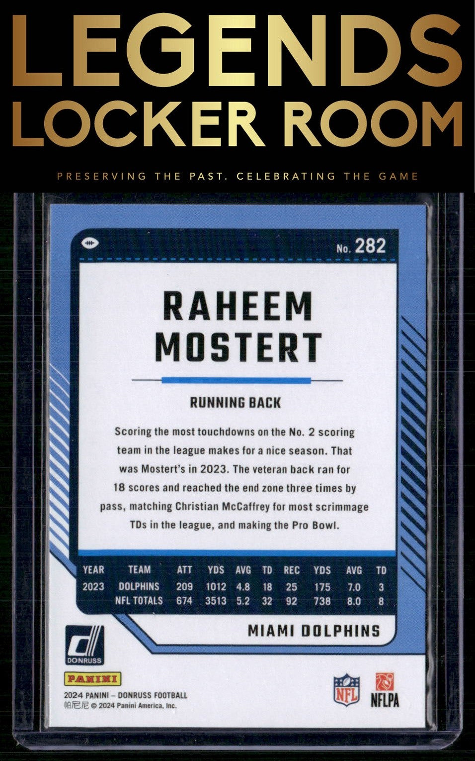 2024 Donruss #282 Raheem Mostert