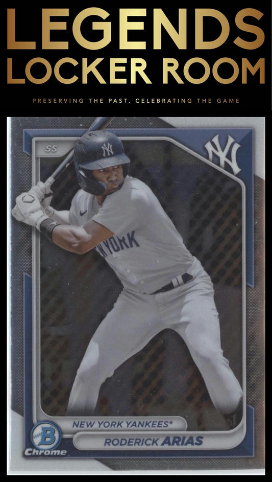 2024 Bowman Chrome #BCP-100 Roderick Arias Prospects