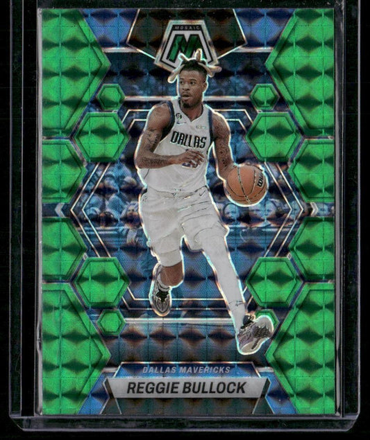 2022-23 Panini Mosaic #116 Reggie Bullock Green