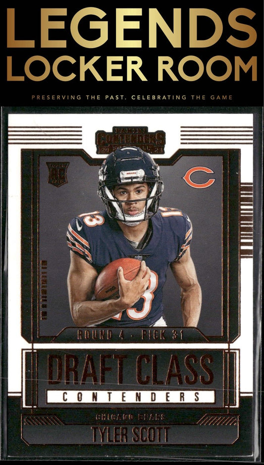 2023 Panini Contenders #22 Tyler Scott Draft Class Contenders Bronze