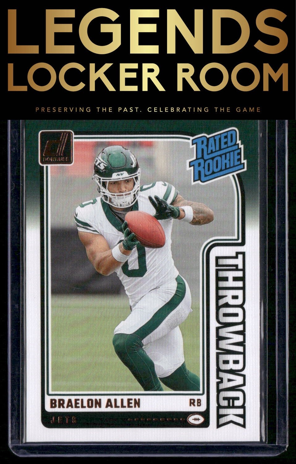 2024 Donruss #38 Braelon Allen Rated Rookies Throwback
