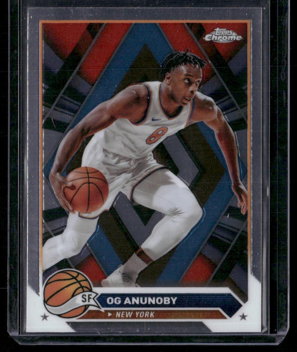 2023-24 Topps Chrome #123 OG Anunoby