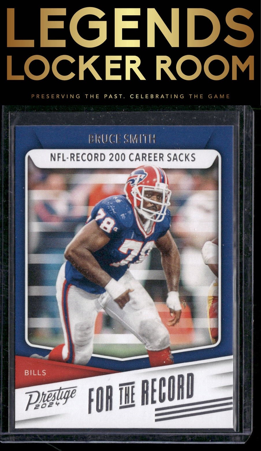 2024 Panini Prestige #FR-BS Bruce Smith For the Record