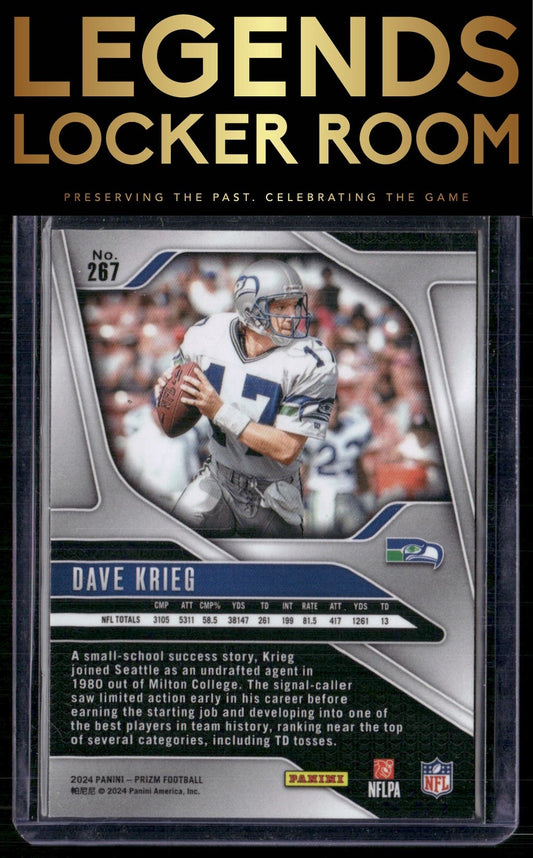 2024 Panini Prizm #267 Dave Krieg