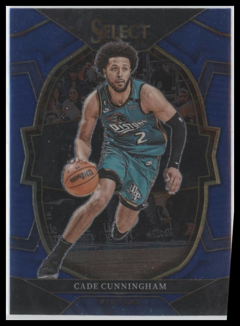 2022-23 Panini Select #18 Cade Cunningham Blue (Retail Base)