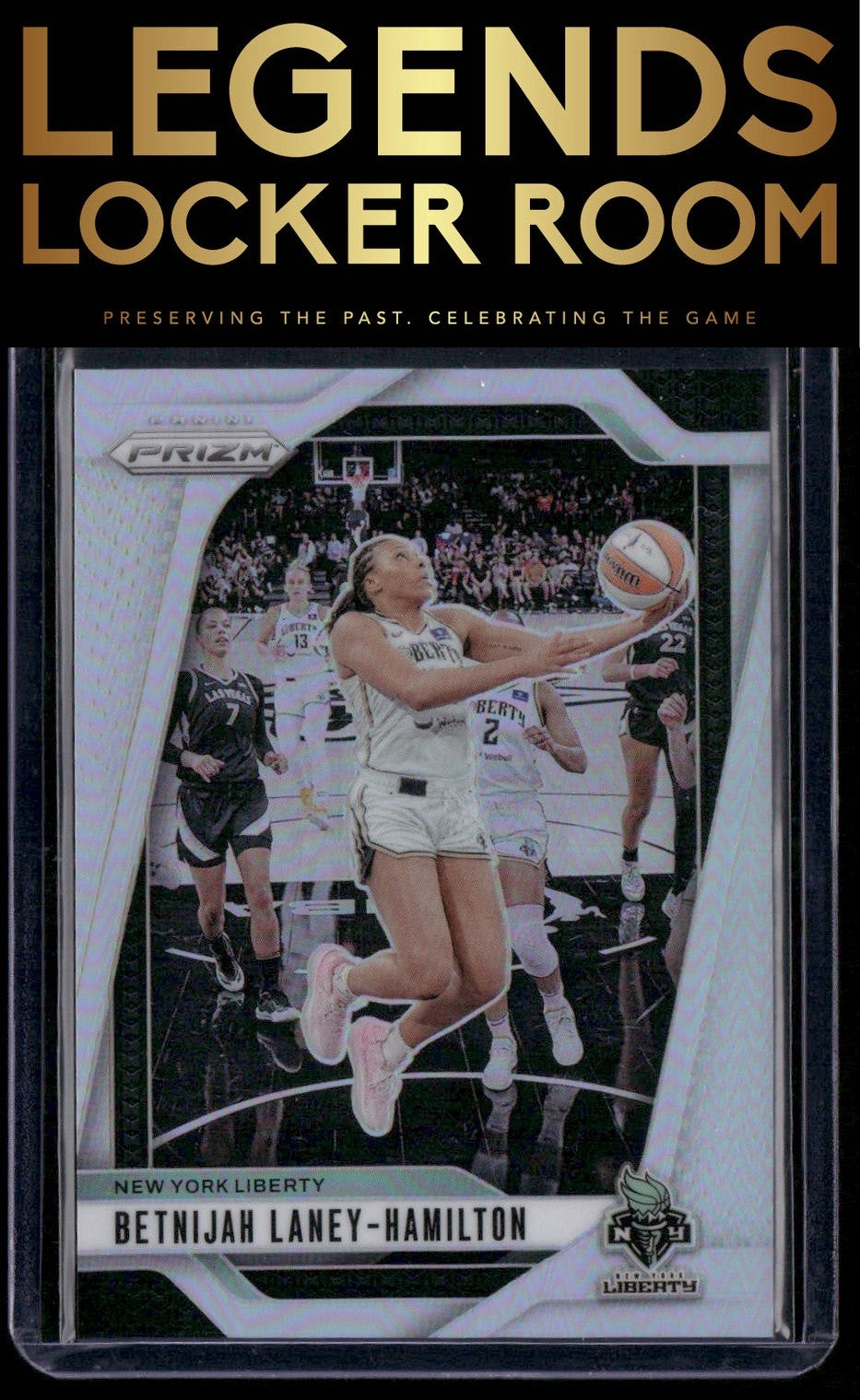 2024 Panini Prizm WNBA #5 Betnijah Laney-Hamilton Silver Prizms