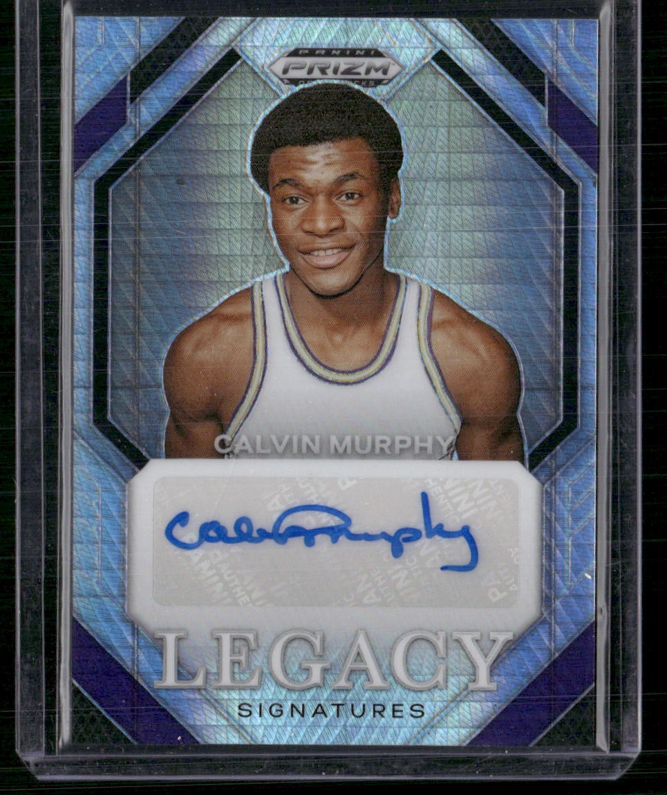 2024 Panini Prizm Draft Picks Calvin Murphy Legacy Signatures Prizms Hyper