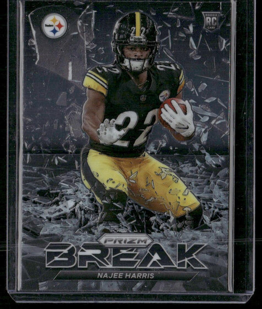 2021 Panini Prizm #PB-9 Najee Harris Prizm Break