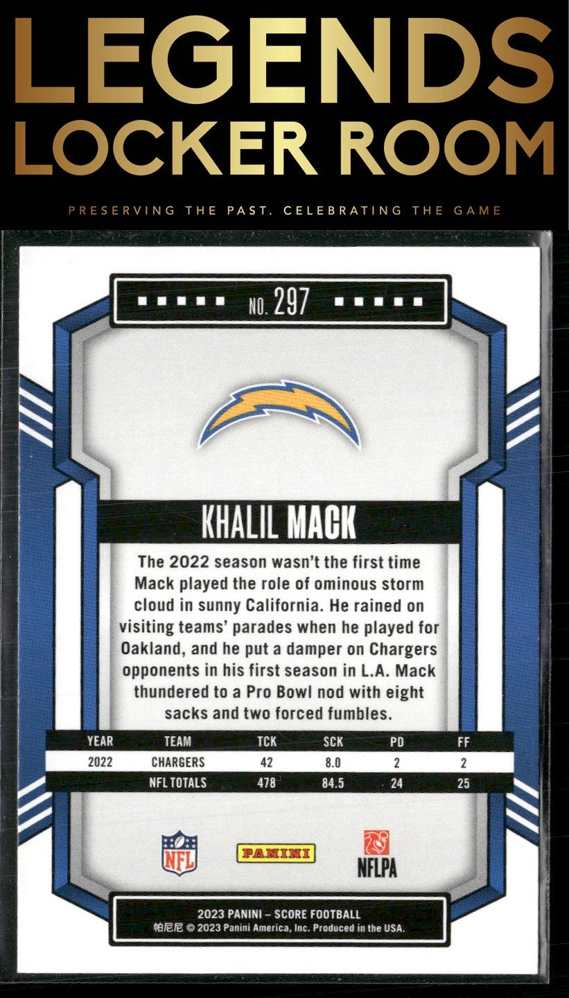 2023 Score #297 Khalil Mack