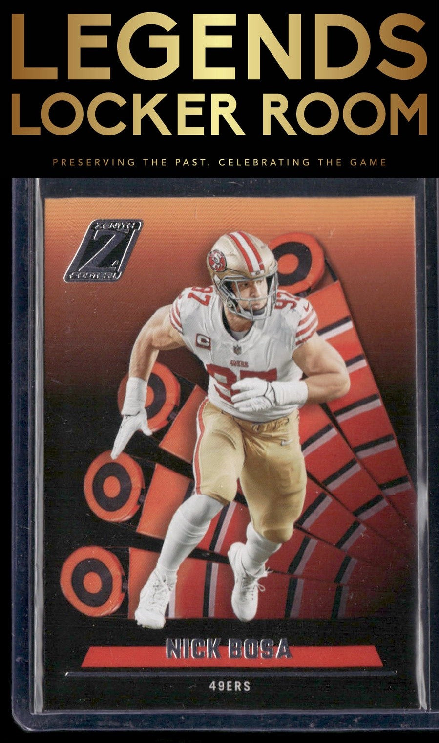 2022 Zenith #98 Nick Bosa Red Zone