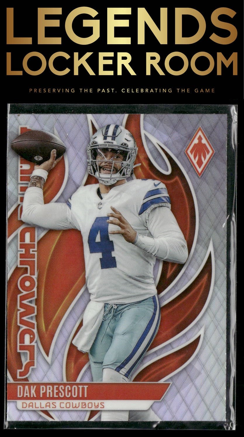 2023 Panini Phoenix #FLA-4 Dak Prescott Flame Throwers