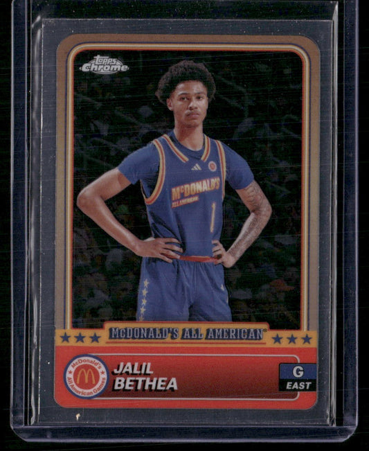 2024 Topps Chrome McDonald's All-American #25 Jalil Bethea