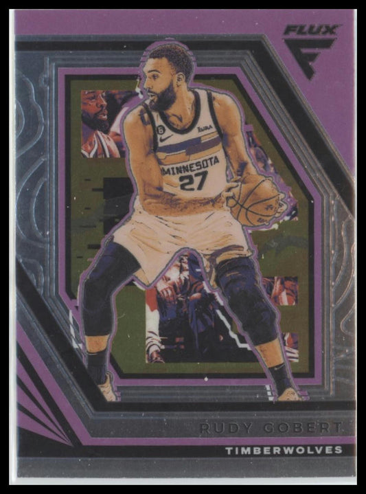 2022-23 Panini Flux #83 Rudy Gobert