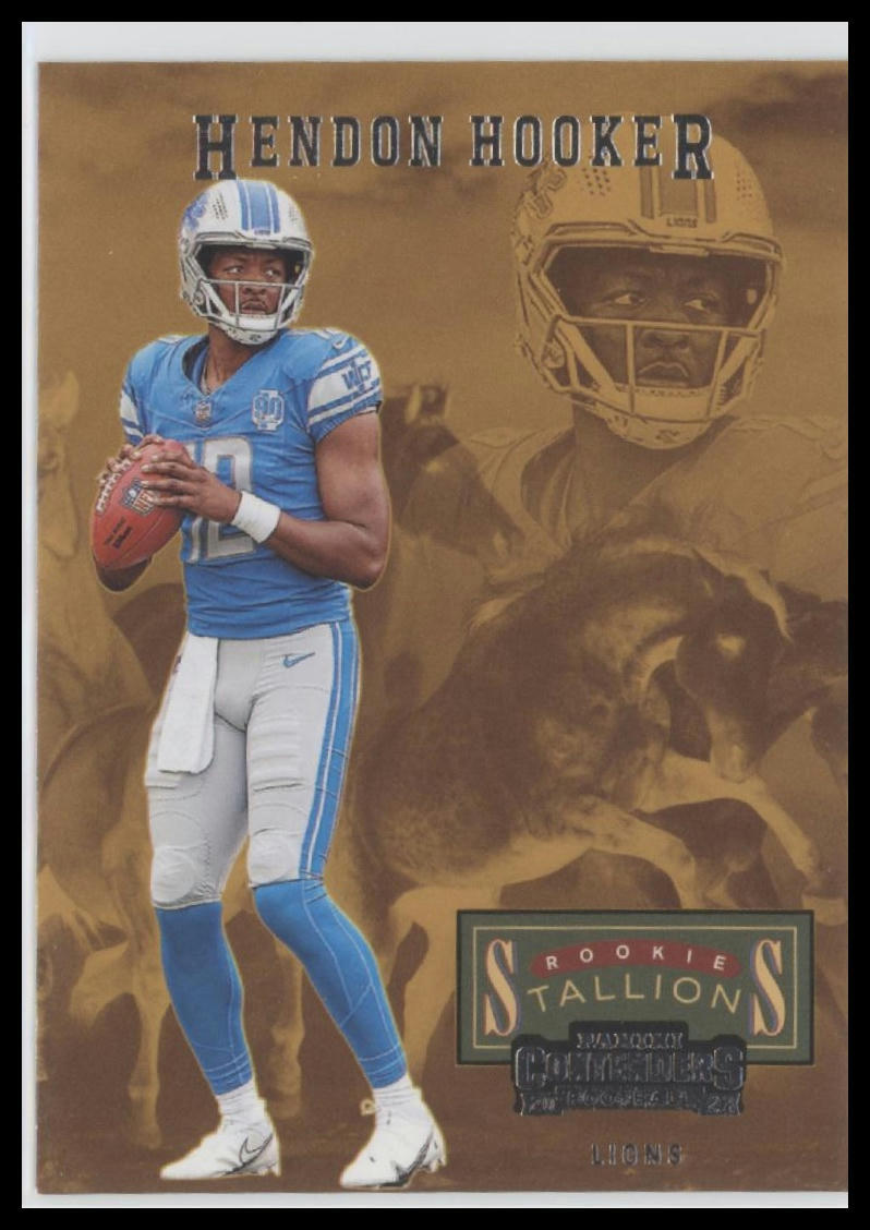 2023 Panini Contenders #8 Hendon Hooker Rookie Stallions