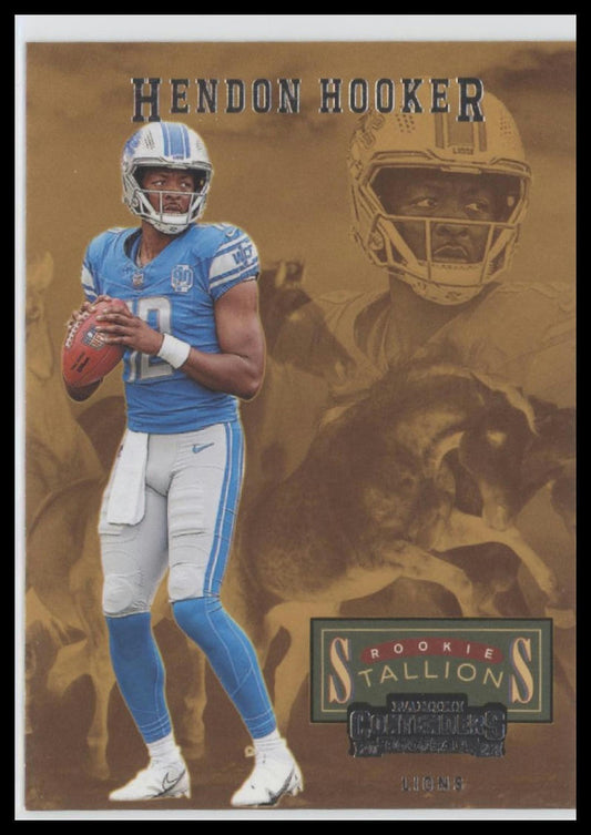 2023 Panini Contenders #8 Hendon Hooker Rookie Stallions