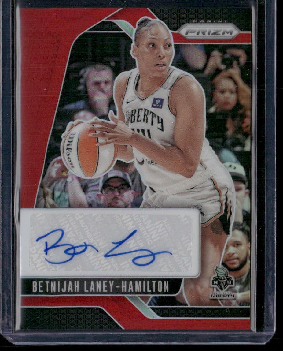 2024 Panini Prizm WNBA Betnijah Laney-Hamilton Signatures Prizms Red #/99
