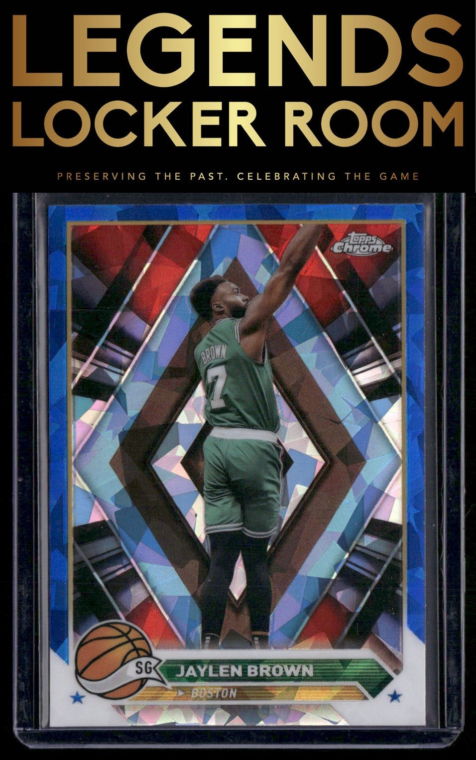 2023-24 Topps Chrome Sapphire Edition #78 Jaylen Brown