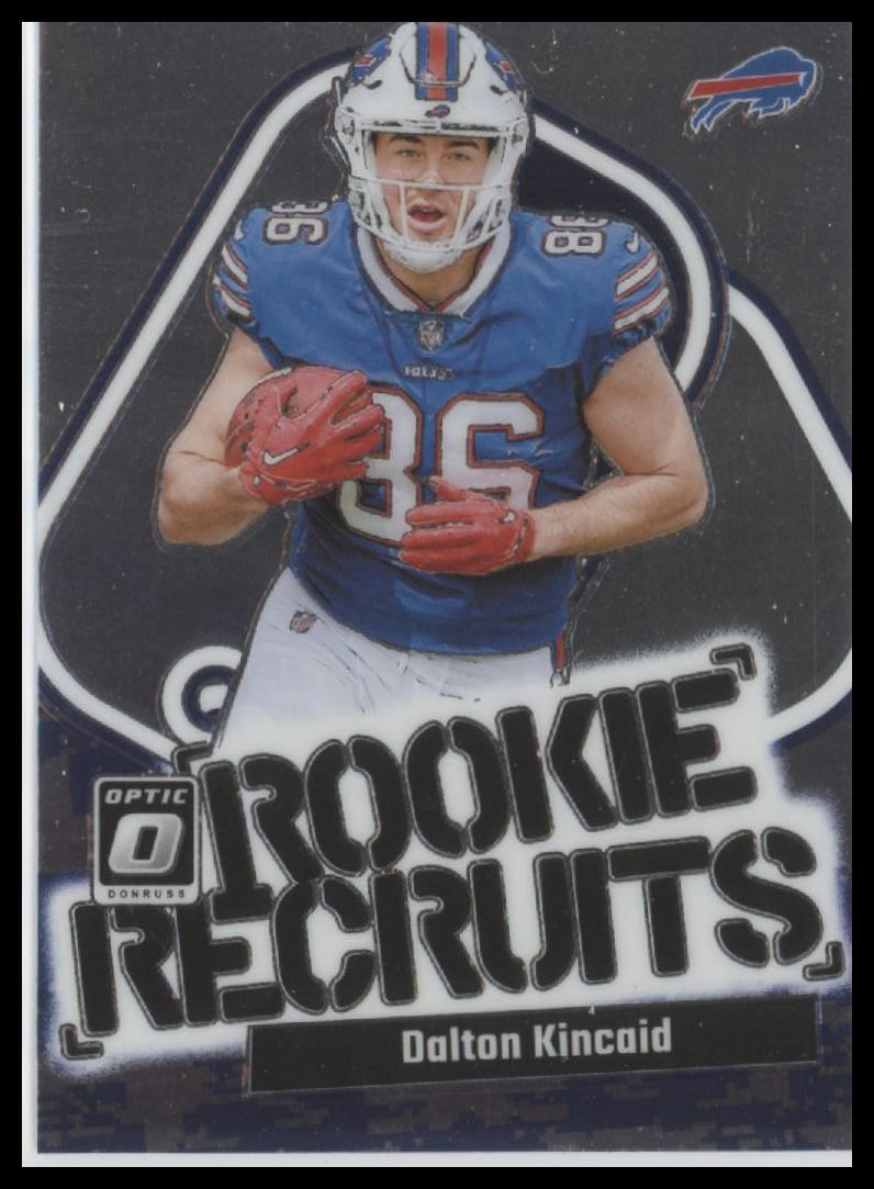 2023 Donruss Optic #5 Dalton Kincaid Rookie Recruits