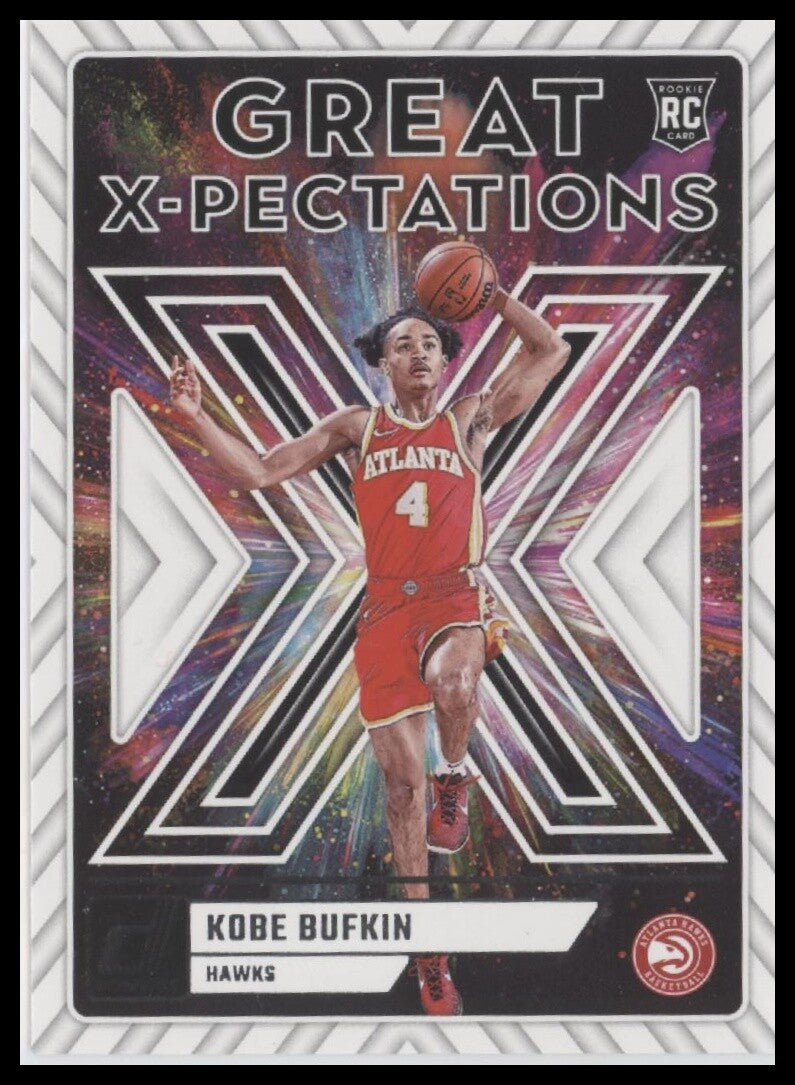 2023-24 Donruss #21 Kobe Bufkin Great X-Pectations
