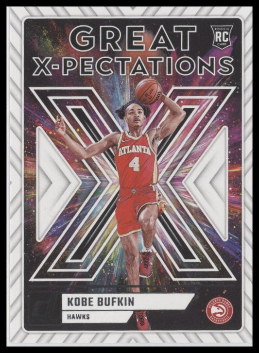 2023-24 Donruss #21 Kobe Bufkin Great X-Pectations