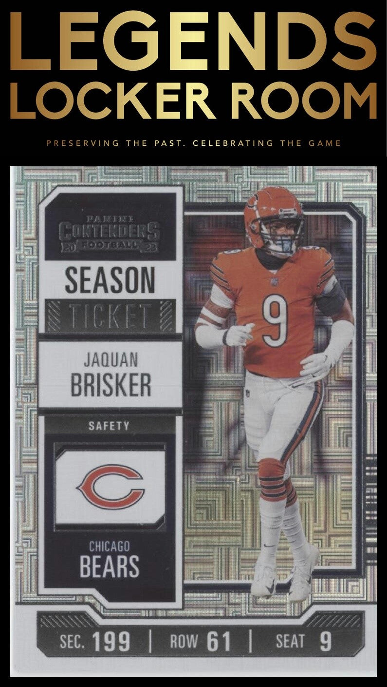 2023 Panini Contenders #19 Jaquan Brisker Season Ticket Retail