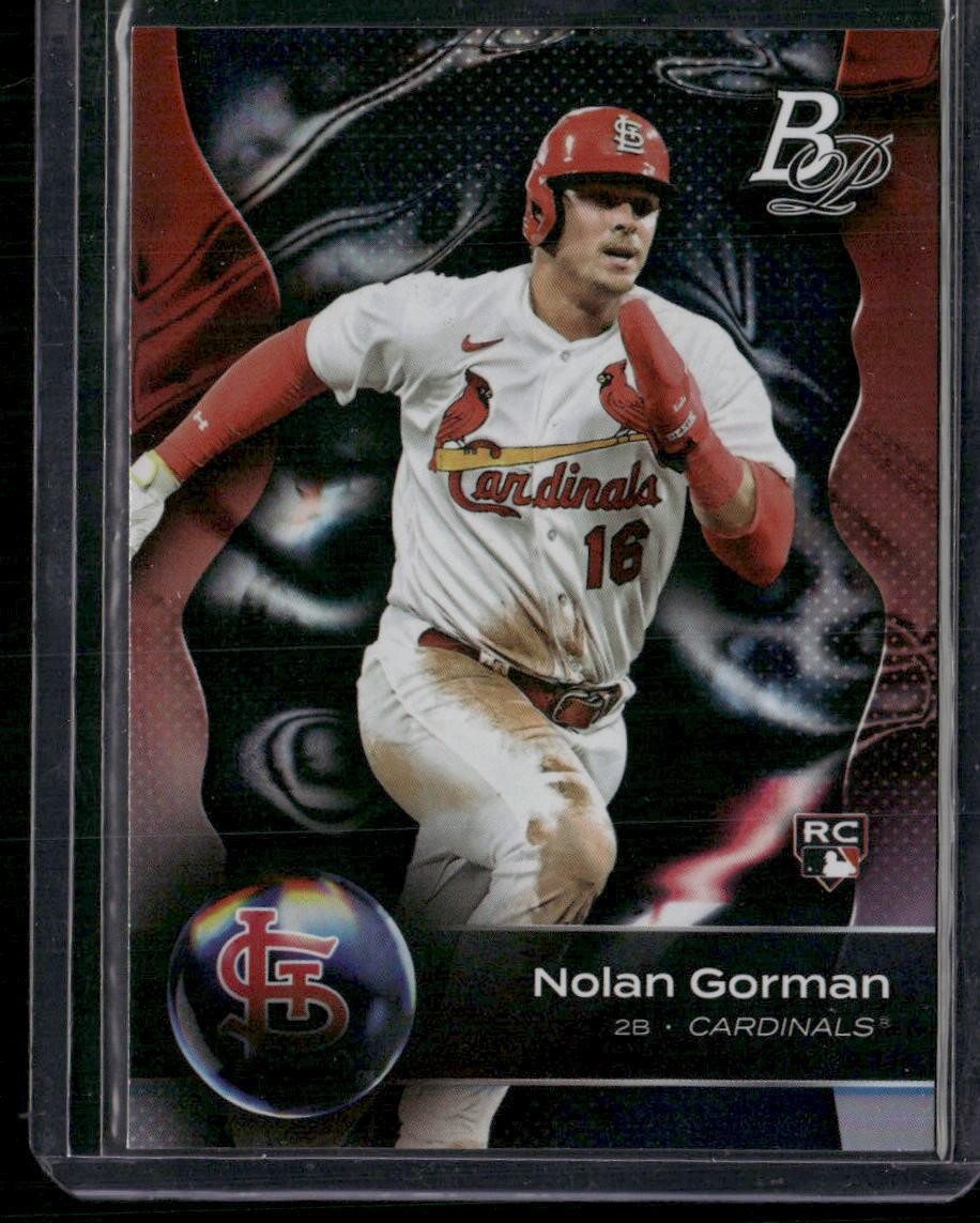 2023 Bowman Platinum #77 Nolan Gorman