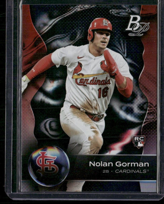 2023 Bowman Platinum #77 Nolan Gorman