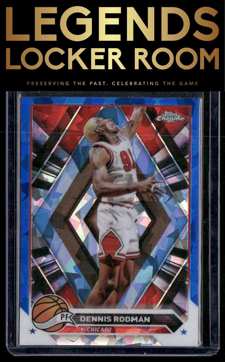 2023-24 Topps Chrome Sapphire Edition #87 Dennis Rodman