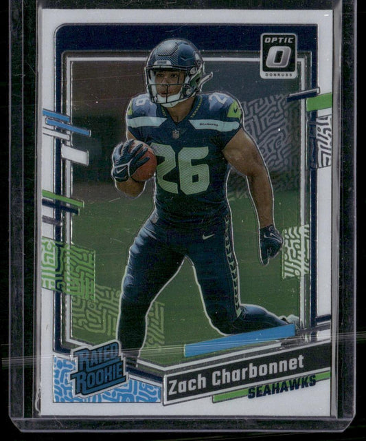 2023 Donruss Optic #294 Zach Charbonnet