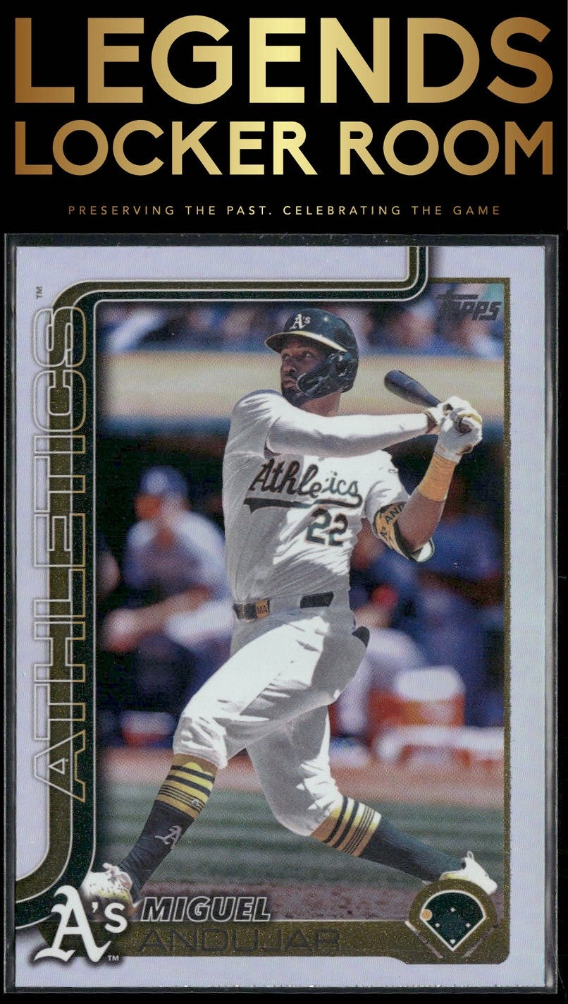 2025 Topps #529 Miguel Andujar Rainbow Foil