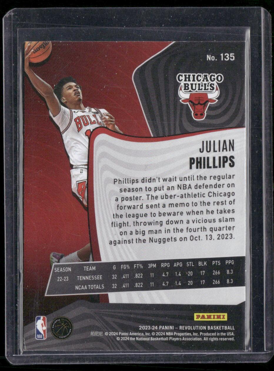 2023-24 Panini Revolution #135 Julian Phillips