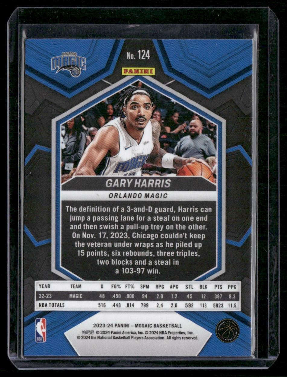 2023-24 Panini Mosaic #124 Gary Harris