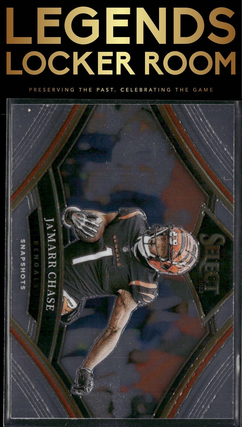 2023 Panini Select #SS-JC Ja'Marr Chase Snapshots