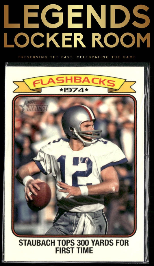 2023 Topps Composite #FF-7 Roger Staubach Football Flashbacks