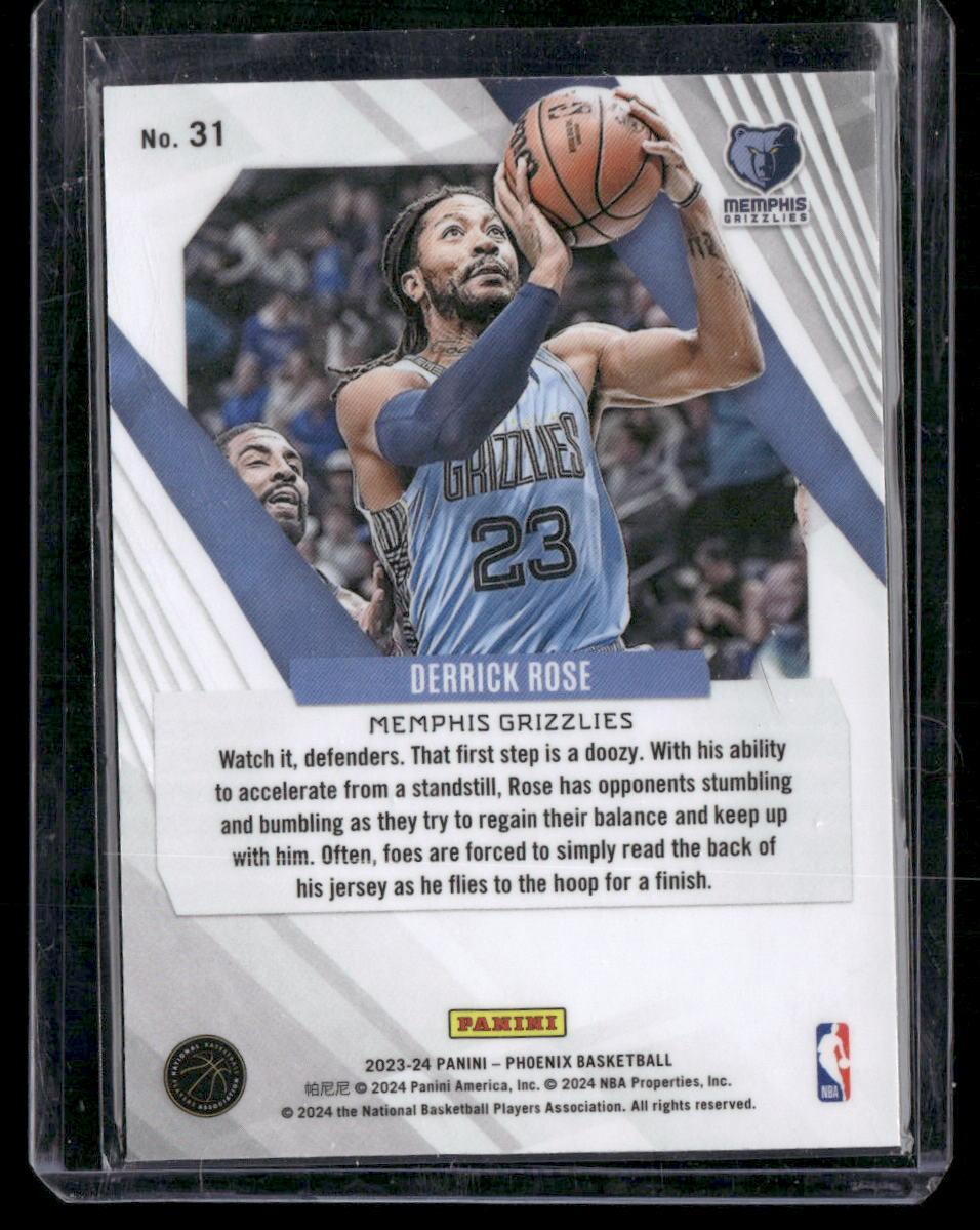 2023-24 Panini Phoenix #31 Derrick Rose