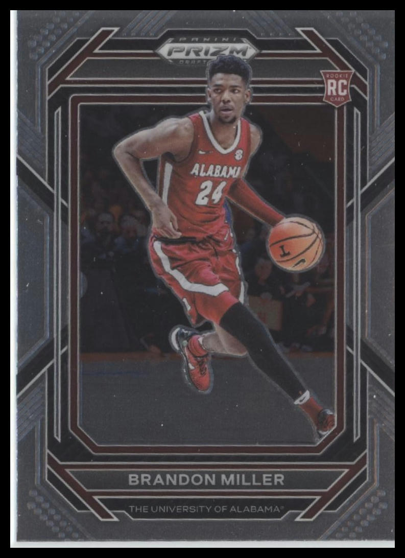 2023 Panini Prizm Draft Picks #63 Brandon Miller