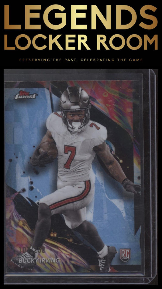 2024 Finest #179 Bucky Irving Sky Blue Refractor #/250