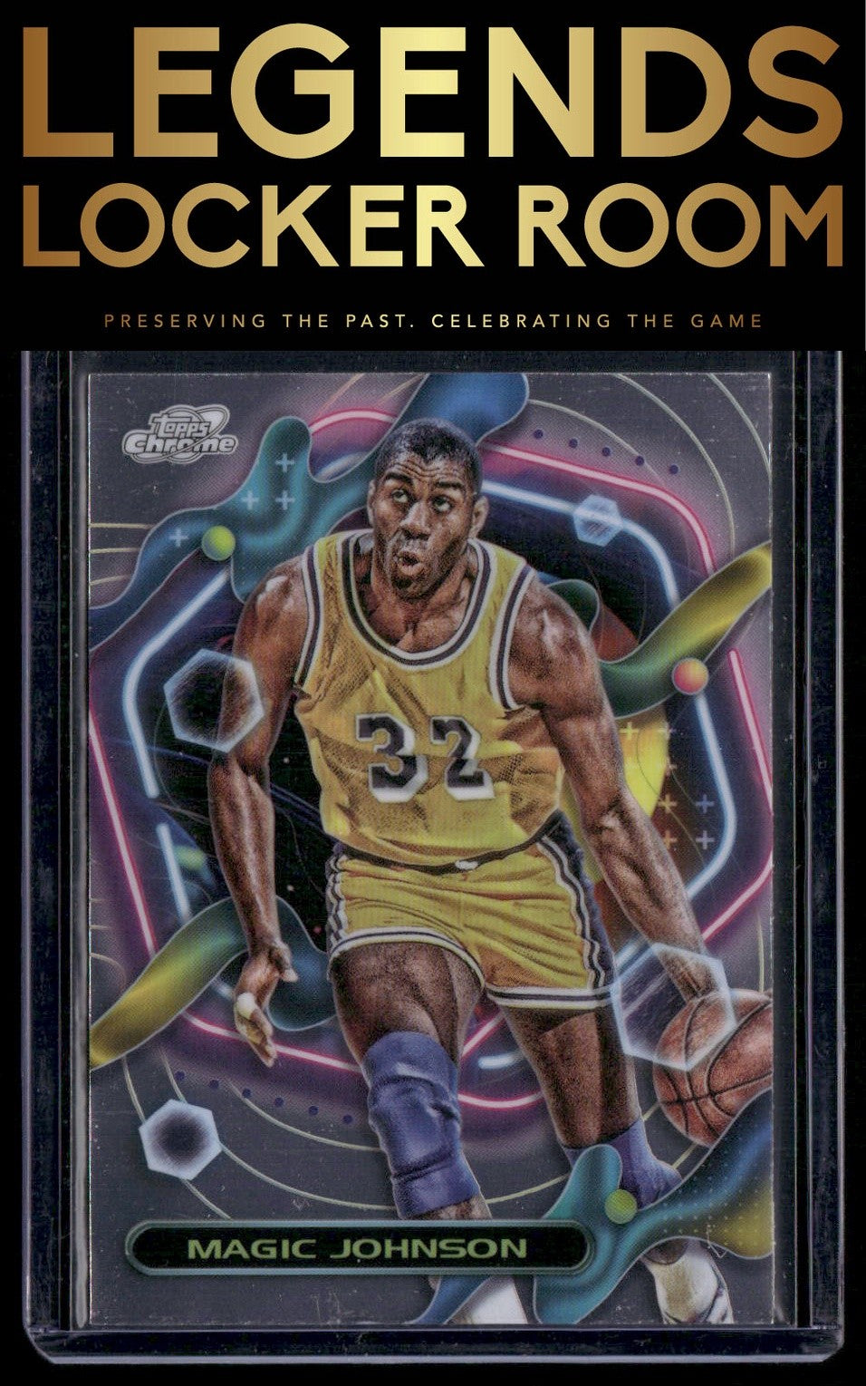 2023-24 Topps Chrome Cosmic #57 Magic Johnson