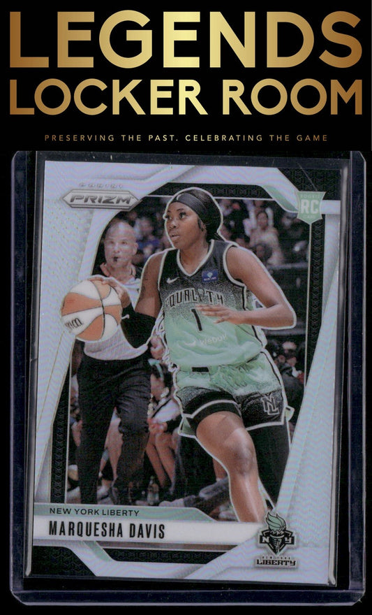 2024 Panini Prizm WNBA #45 Marquesha Davis Silver Prizms