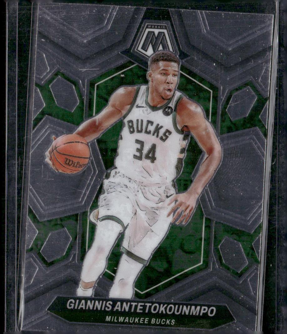 2023-24 Panini Mosaic #77 Giannis Antetokounmpo